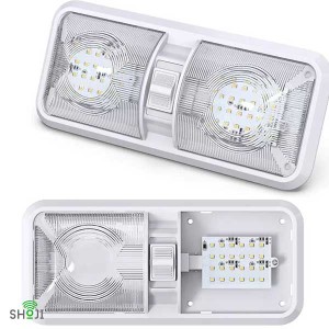 چراغ سقفی کمپر و کاروان 48 LED روکار 12 ولت