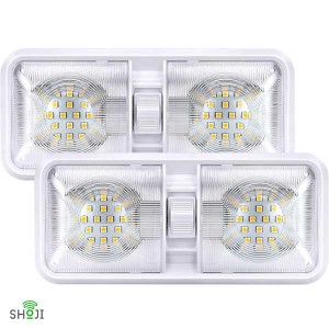 چراغ سقفی کمپر و کاروان 48 LED روکار 12 ولت
