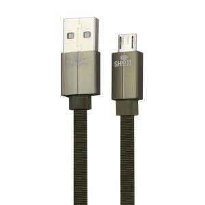 تخفیف در خرید کابل میکرو با روکش کنفی+سوکت کابل شارژ MICRO USB-شوجی ایران