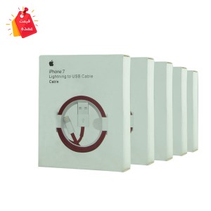 خرید عمده کابل شارژر قرمز اپل آیفون "یو اس بی به لایتنینگ" MD818ZM/A کد: SH-1054 درجه1