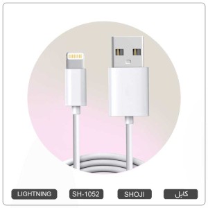کابل شارژر اصلی اورجینال اپل آیفون FOXCONN "یو اس بی به لایتنینگ" MD818ZM/A کد: SH-1052