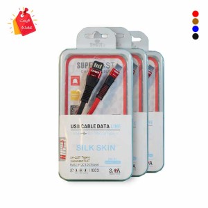 خرید عمده کابل شارژ فلت تایپ سی خان SH-1107