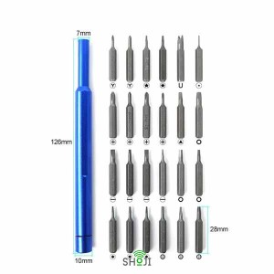 ست پیچ گوشتی موبایل سان شاین 25 تکه SUNSHINE SS-5118 کد: SH-1121