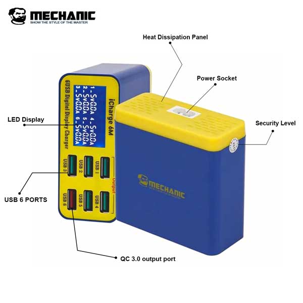 تستر مکانیک icharge 6M