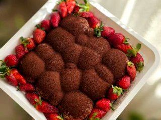 دسر شکلاتی با عطر بهار نارنج