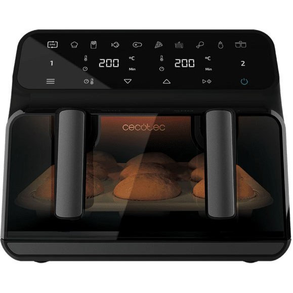 سرخ کن سکوتک اسپانیا بدون روغن دو قلو دیجیتال Cecofry Advance 9000 Window کد 4986