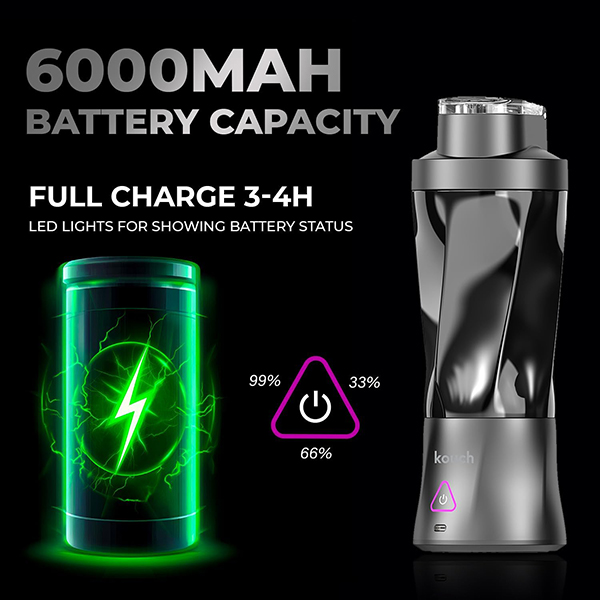 شیکر شارژی کوخ آلمان  با مخزن اضافه همراه با 18 ماه گارانتی