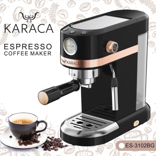 اسپرسو نیمه اتومات مدل 3102 برند کاراجا KARAĆA