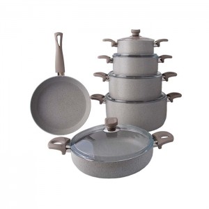 سرویس  قابلمه 11 پارچه ریوالد مدل یورک طوسی