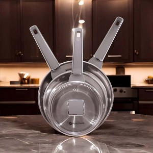 سرویس قابلمه استیل 10 پارچه پارلا هوم Parla Home