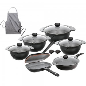 سرویس قابلمه 15 پارچه ام جی اس طرح ایتالیا C