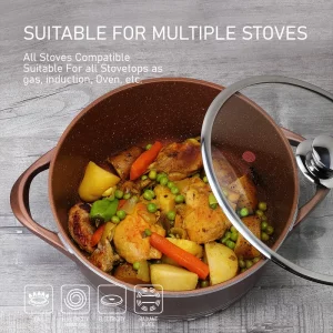 سرویس پخت و پز 17 پارچه ام جی اس مدل ایتالیا C