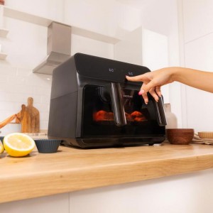سرخ کن سکوتک اسپانیا بدون روغن دو قلو دیجیتال Cecofry Advance 9000 Window کد 4986