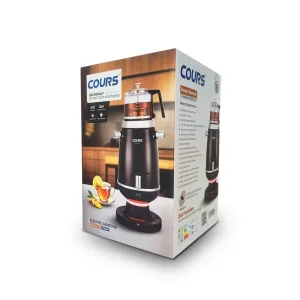 سماور برقی کورس مدل  CES 1901-BL رنگ مشکی