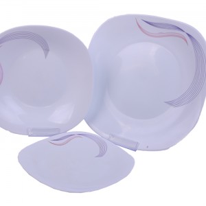 سرویس 6نفره اوپال Leon طرح شمل بنفش