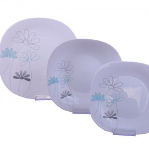 سرویس 6نفره اوپال Leon طرح ادیسه فیروزه ای