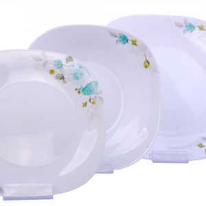 سرویس 6نفره اوپال Leon طرح سالسا آبی