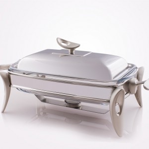 سوفله خوری مستطیل بزرگ تک استیل 913