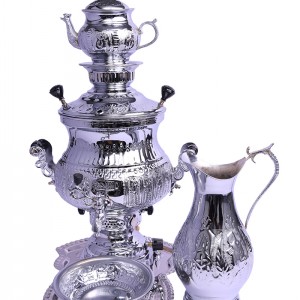 سماور 6 لیتری شاندیز مدل قلم کاری