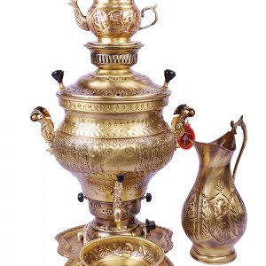 سماور 10 لیتری شاندیز مدل  ویکتوریا آنتیک