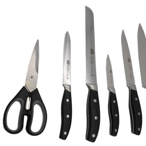 ست چاقوی 7 پارچه بی اس اف مدل Orlando