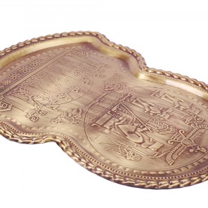 سینی آنتیک قلم کاری