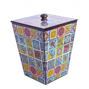 سطل زباله شونزده کاشی