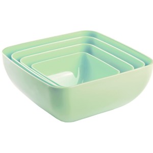 ست کاسه چهار گوش لیمون