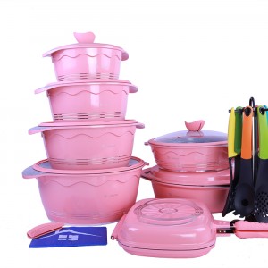 سرویس قابلمه گرانیت یونی هوم24پارچه