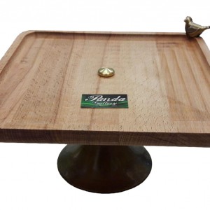 شیرینی خوری دوطبقه با پایه