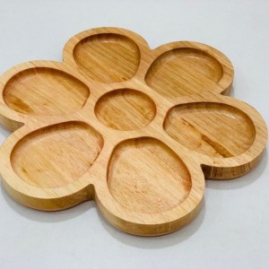 ردو خوری گرد 7 خانه طرح گل