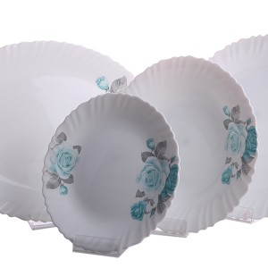 سرویس 6نفره اوپال مقصود طرح  گلوریافیروزه ای