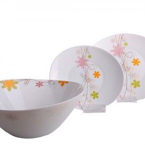 سرویس 6نفره اوپال مقصود طرح  پریا نارنجی