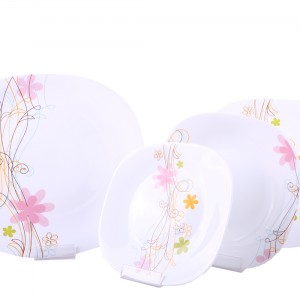 سرویس 6نفره اوپال مقصود طرح  پریا نارنجی