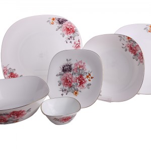 سرویس 6نفره اوپال مقصود طرح اینتیمینی فیروزه ای