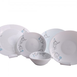 سرویس 6نفره اوپال مقصود طرح گلوریا فیروزه ای