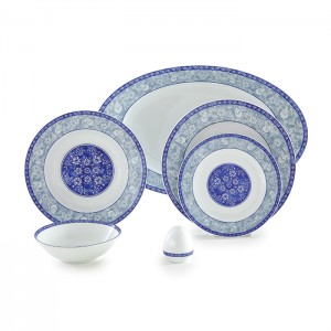 سرویس چینی 28 پارچه غذاخوری اصفهان 6 نفره ایتالیا اف