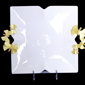 دیس مربع B.V.K طرح Butterfly کد671928