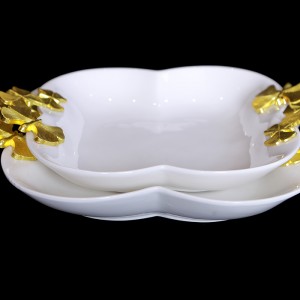 دیس مربع B.V.K طرح Butterfly کد672228