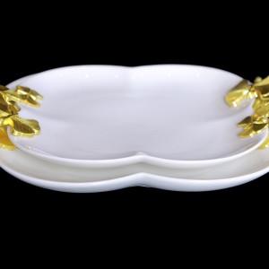 کاسه مربع B.V.K طرح Butterfly کد672327