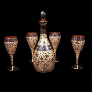 تنگ وگیلاس کریستال تک جام