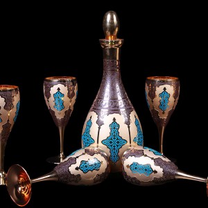 تنگ وگیلاس کریستال تک جام