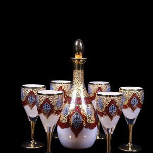 تنگ و گیلاس کریستال تک جام