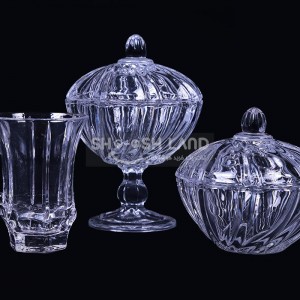 فنجان و قندان کریستال اف ام اف