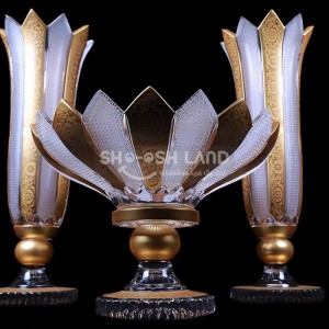 میوه خوری وگلدان کریستال کارول