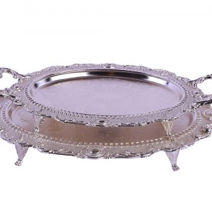 سینی بیضی پایه دار 381