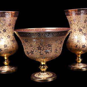 میوه خوری کریستال تک جام