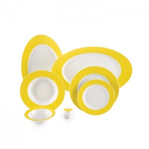 سرویس چینی 28 پارچه غذاخوری آفتاب 6 نفره رادیانس