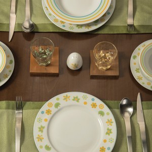 سرویس چینی 28 پارچه غذاخوری مایورکا 6 نفره ایتالیا اف