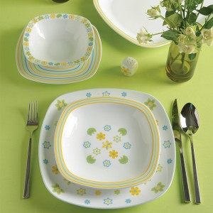 سرویس چینی 27 پارچه غذاخوری مایورکا 6 نفره کواترو